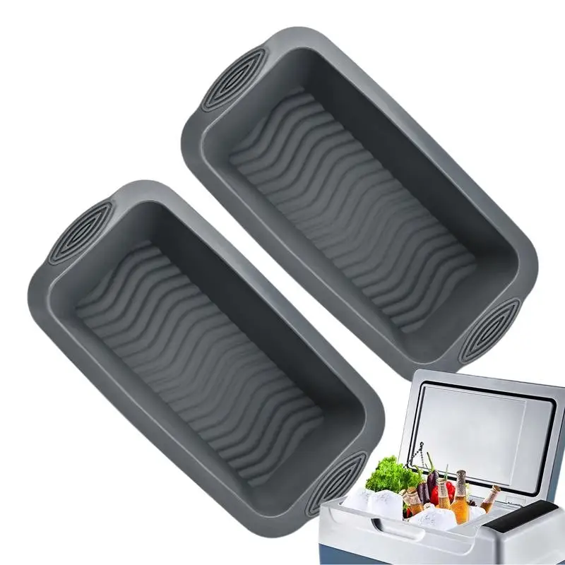 

Ice Mold Tray 2Pcs Extra Large Ice Block Mold Ice Maker For Ice Bath Tub 4.7lb Reusable Big Ice Cube Crafting Giant Ice Mould