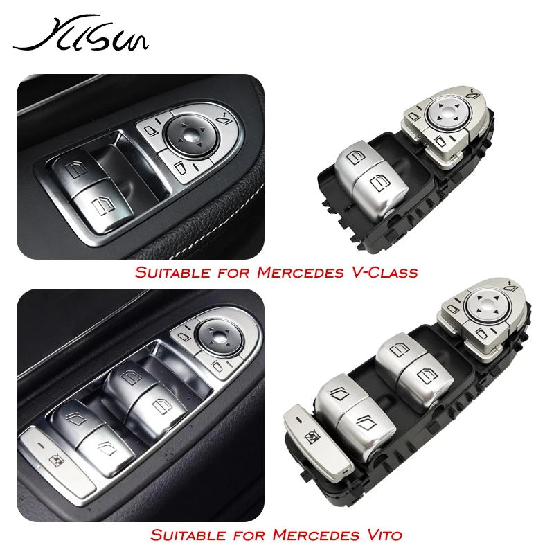 Mercedes-Benz 447 Vito, Driver's Side Window Switch U2013 Mercedes Commercial Parts