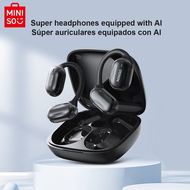 No Subscription Needed MINISO M98 AI Translation Earbuds Real Time