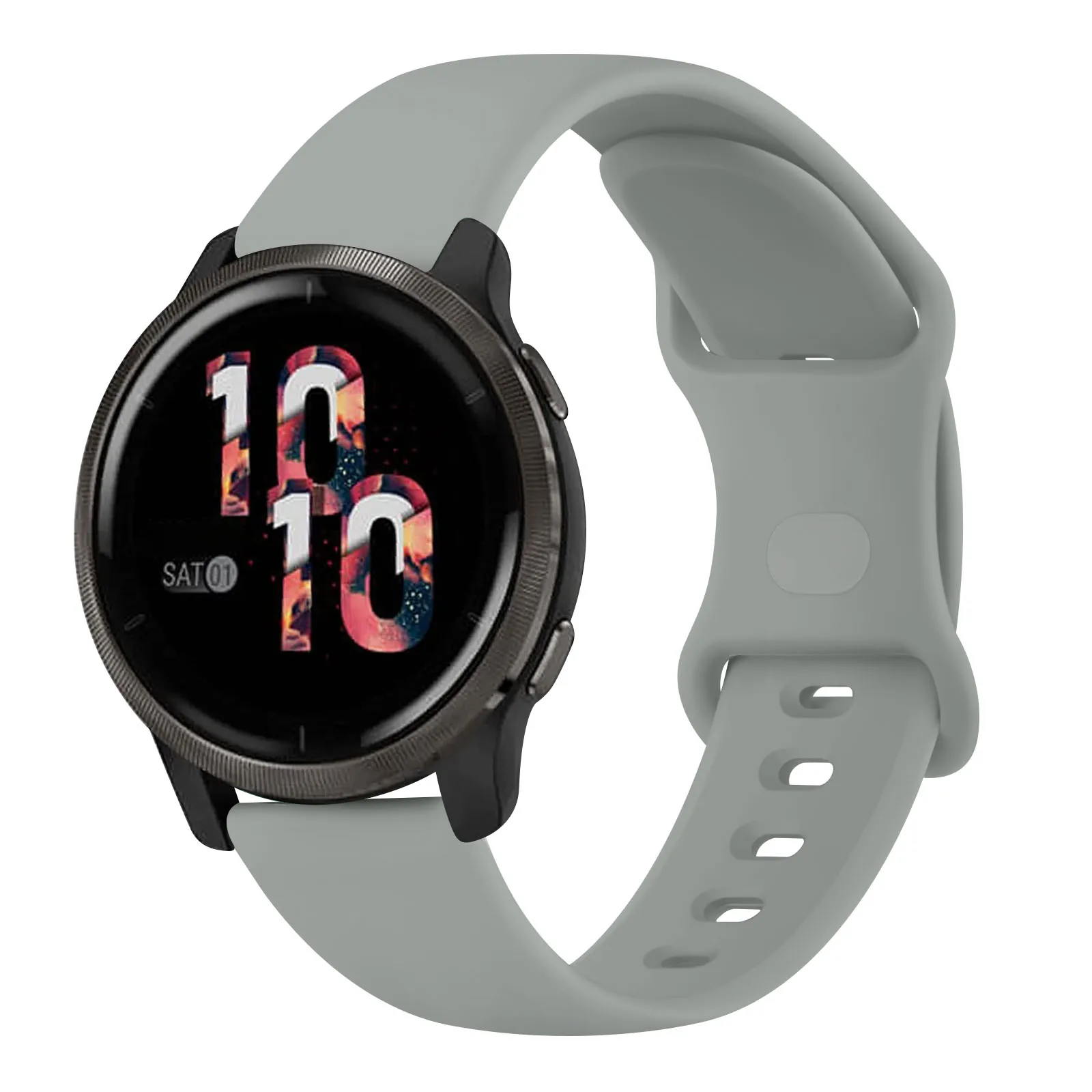 Versatile 20mm Silicone Watch Strap - Durable & Stylish Wristband Replacement
