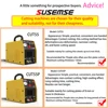 SUSEMSE Plasma Cutter 55P Amp HF IGBT Inverter  Portable Air Plasma Cutting Machine with Accessories 12MM Clean Cut for Metal 3