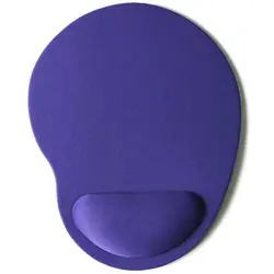 Ergonomic Non - Slip Wrist Support Mouse Pad for Enhanced Comfort (Purple)