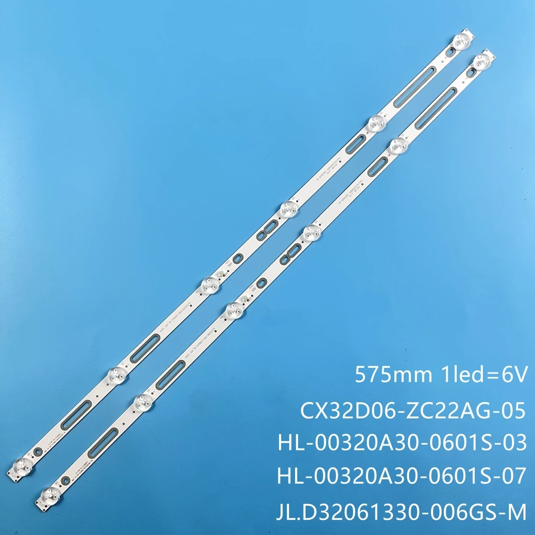 LED Strips SJ.CX.D3200601-3030HS-M for 32 TV RCA  RTV32Z2SM BBK 32LEX5045/T2C DJTV321 H32D7000E HTV-LED32HD101T2