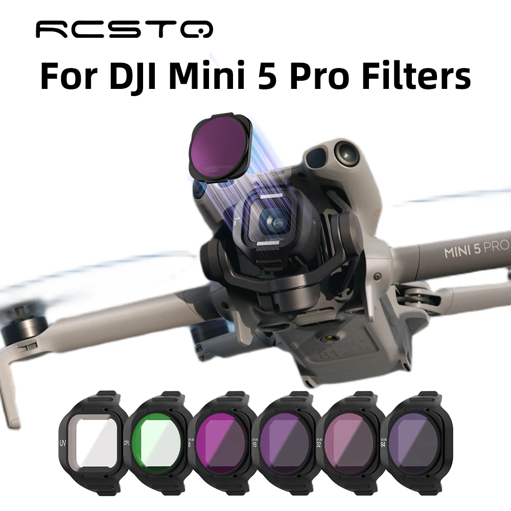 Filtres ND pour DJI Drone - Lot UV/CPL/ND8/16/32/64