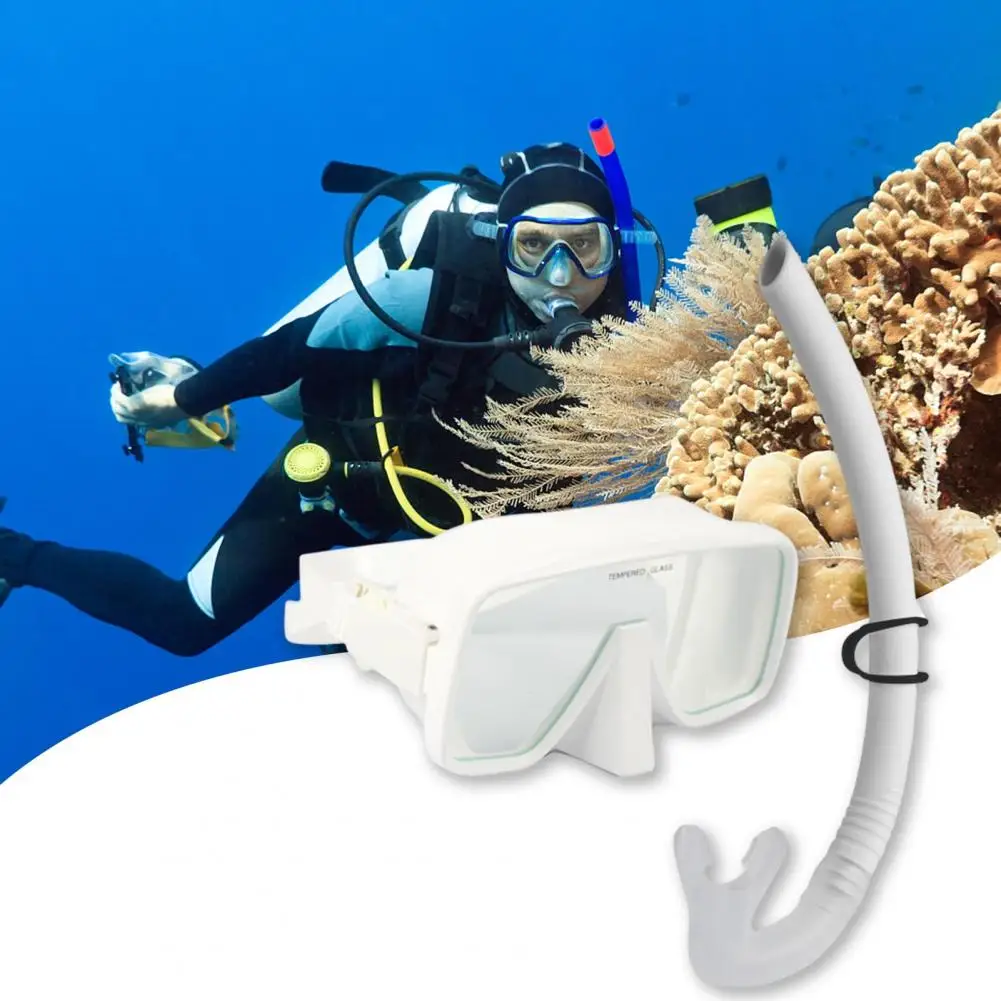 Snorkeling Gear  Universal Anti-fog Comfortable  Free Breathing Snorkeling Gear Water Sports Supplies