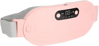 Heating Pad for Period Cramps, 5000 mAh Large Capacity, 5-10h Working Time, Portable Cordless Menstrual Heating Pad with 3Heat L 9