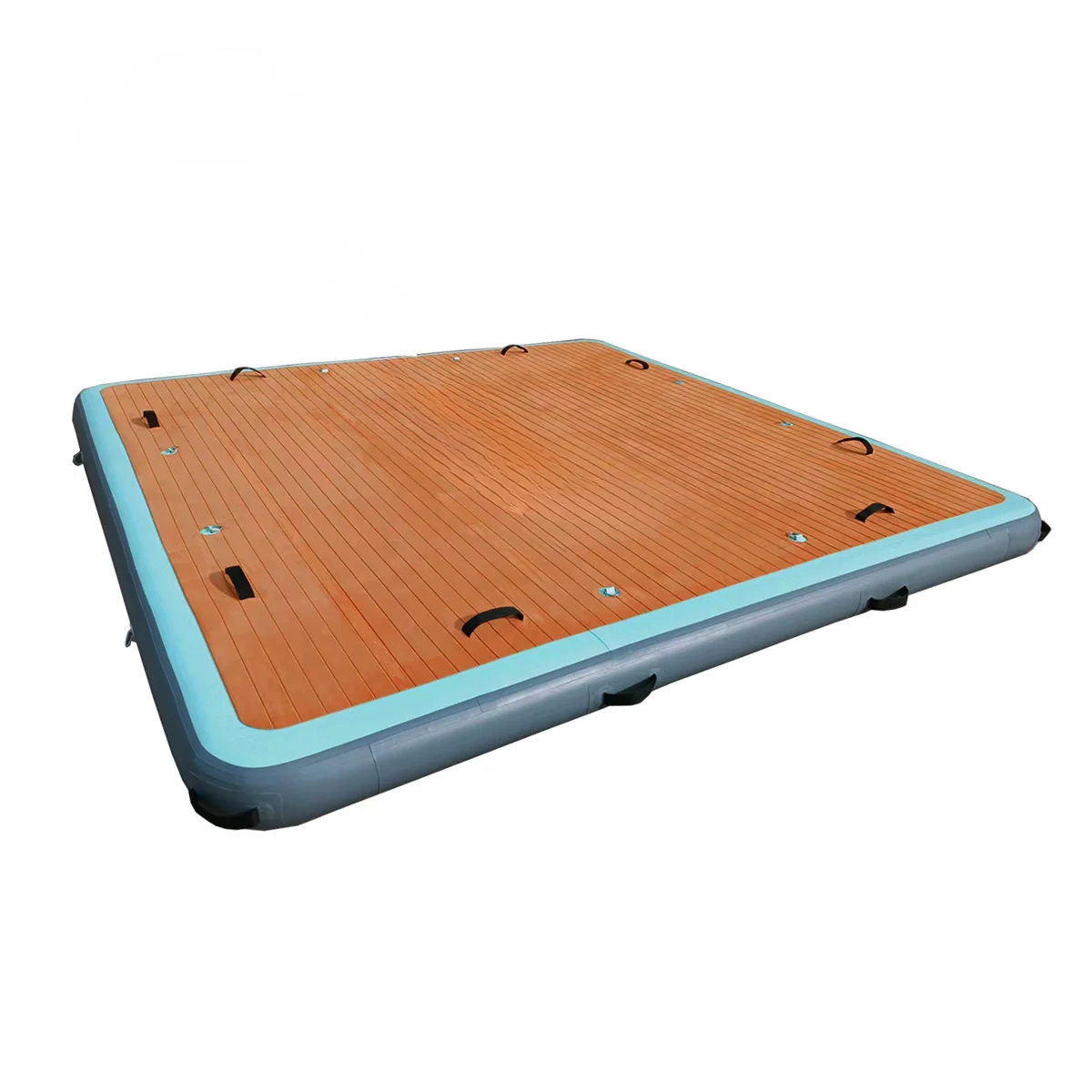 Drop Stitch Pad Floating Swim Platform, Air Raft Yacht, Jet Ski Dock, Inflatable Platform