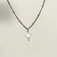 Collier Vintage Simple et tendance pour hommes et femmes, ras du cou creux, pendentif de cou, accessoires de bijoux, chaîne de fête, vente en gros 5