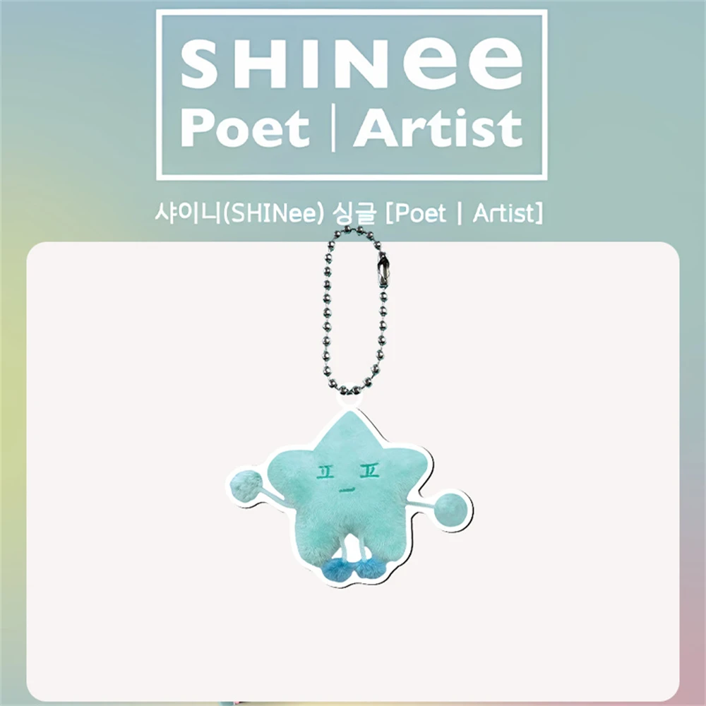 KPOP SHINEE Album Poet Artist Cartoon Acrylic Keychain Concert