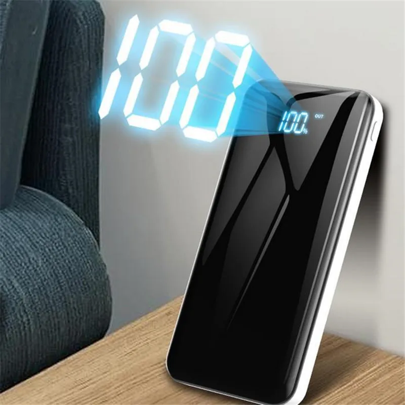 80000mAh Digital Display Power Bank Portable Fast Charging External Battery Mobile Phone Charger For Xiaomi Phone Samsung power bank 50000mah