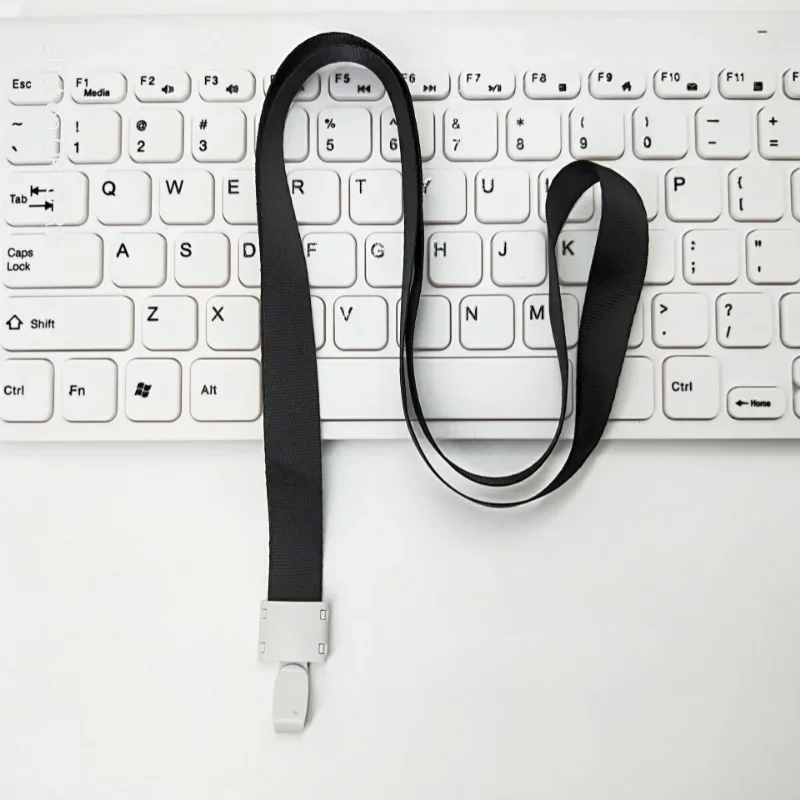 Clear Dual-Sided Badge Holder with Lanyard - Professional ID Card Cover and Neck Strap