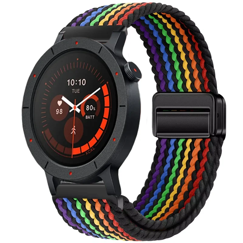 Premium Nylon Loop Watch Strap with Magnetic Closure - Universal Fit