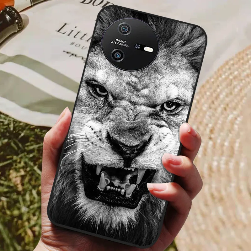 Luxurious Soft Silicone Shockproof Cat Design Case Cover