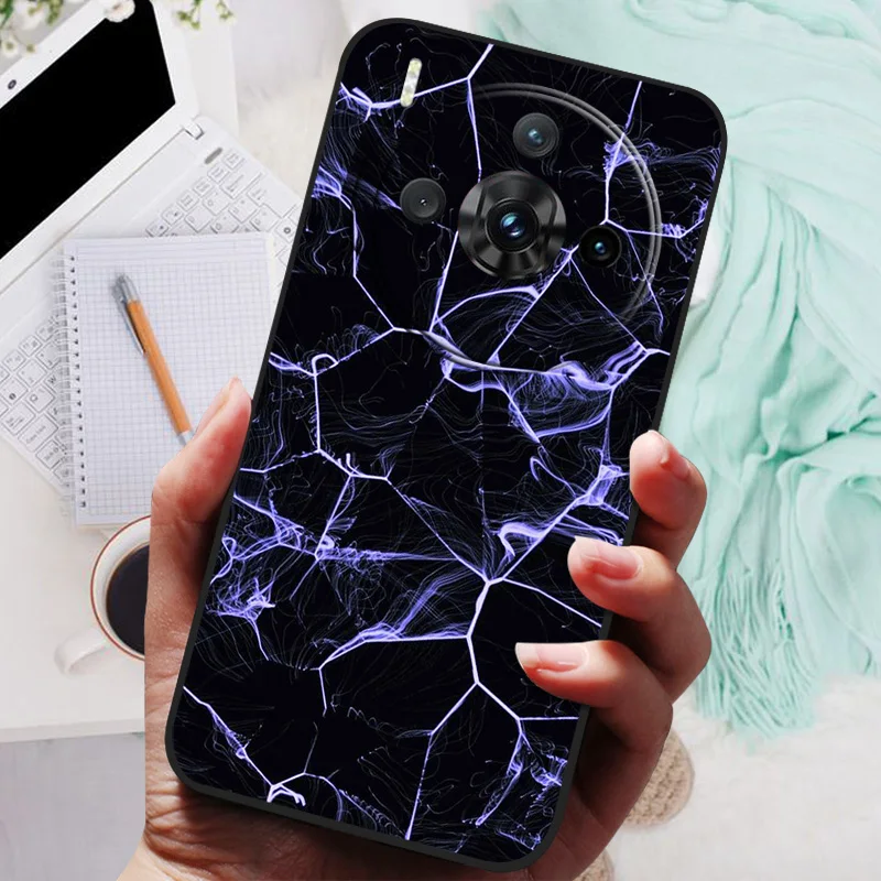 Animal-Print Silicone TPU Protective Case - Wolf and Lion Design, Shockproof Soft Bumper Cover