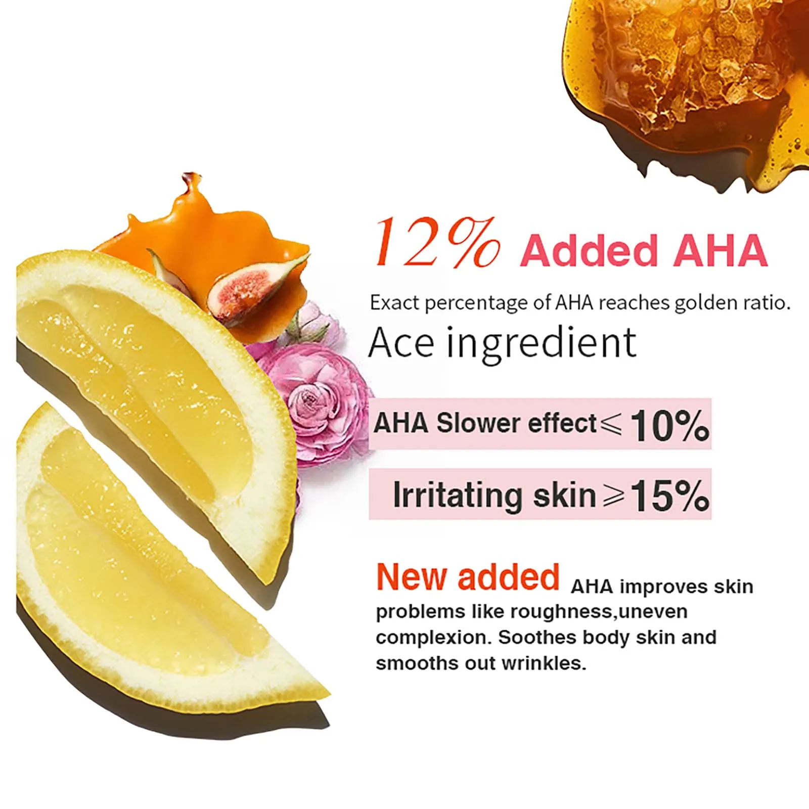AILKE Vegan Brightening Body Lotion, with AHA, Niacinamide, Moisturizing, Hydration, for All Skin Type, Radiant Skin Body Cream 3
