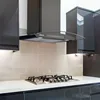 Black Range Hood 30 inch with Soft Touch Control 450 CFM Stove Vent Hood for Kitchen with 3 Speed Exhaust Fan Auto Shut 5