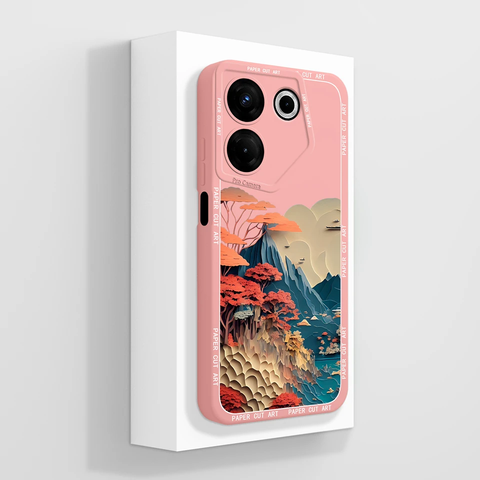 Butterfly Mountain Liquid Simplicity Phone Case