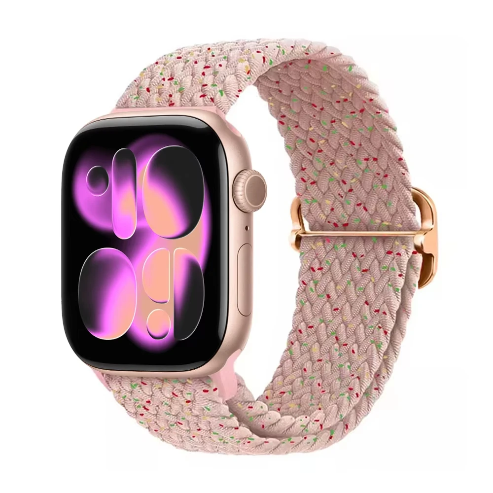 Elastic Braided Nylon Strap