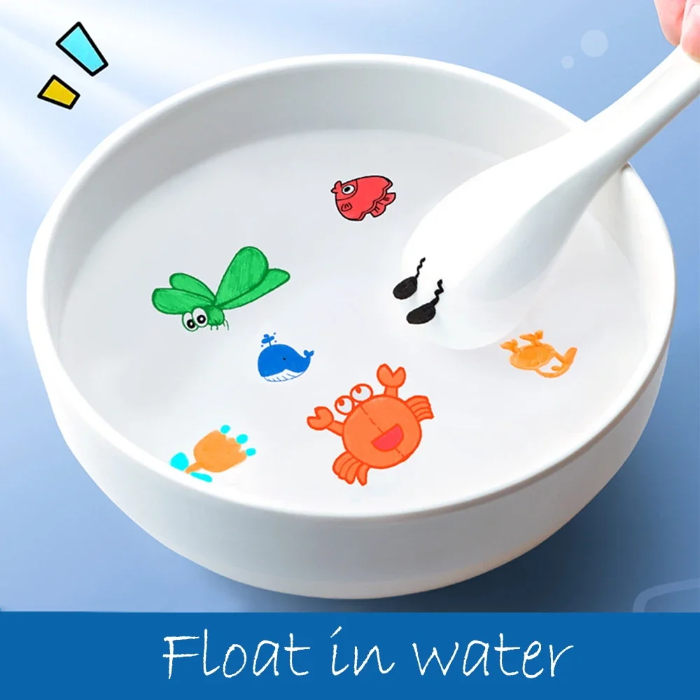 Magical Water Painting Pen Whiteboard Markers Floating Ink Pen Doodle Water Pens Montessori Early Education Toy Art Supplies