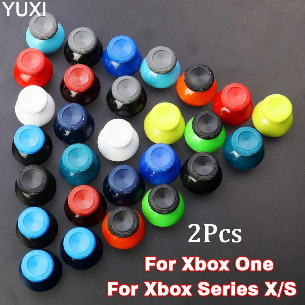 XBox 시리즈 X S 게임 패드 컨트롤러 용 2Pcs 3D 아날로그 썸 스틱 그..