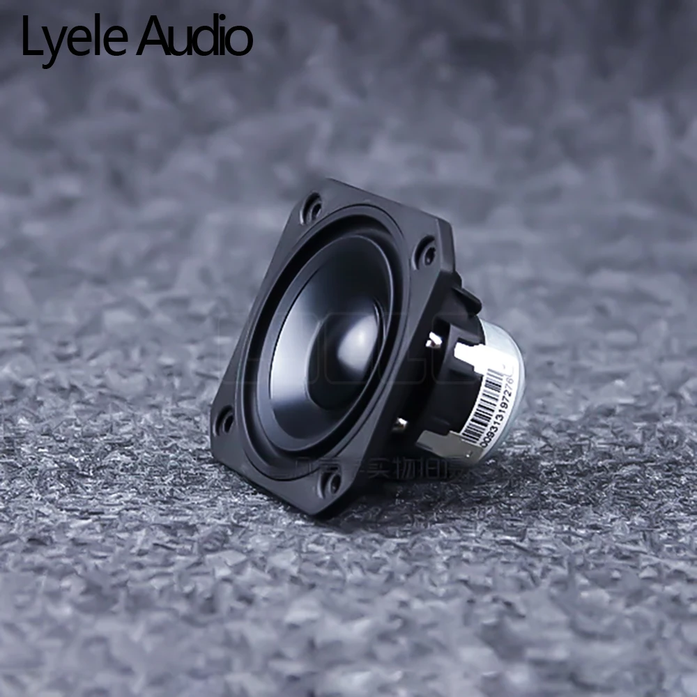 Lyele Audio 2.5 inch full range speaker 15W HiFi home portable bookshelf speaker 87Db HiFi 4/8&Omega; Aluminum oxide ceramic