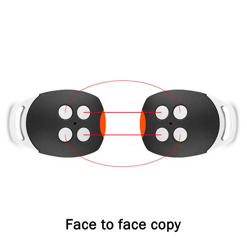 2PCS DITEC GOL4C Garage Door Remote Control Duplicator 433MHz Fixed Code Replacement Remote Control Garage Door Opener Command 3