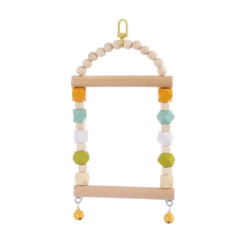 

Bird Toys for Parakeets Parakeet Swing Bird Toy Parakeet Toys Parrot Swing Bird Cage Accessories Perch Stands for Budgerigar