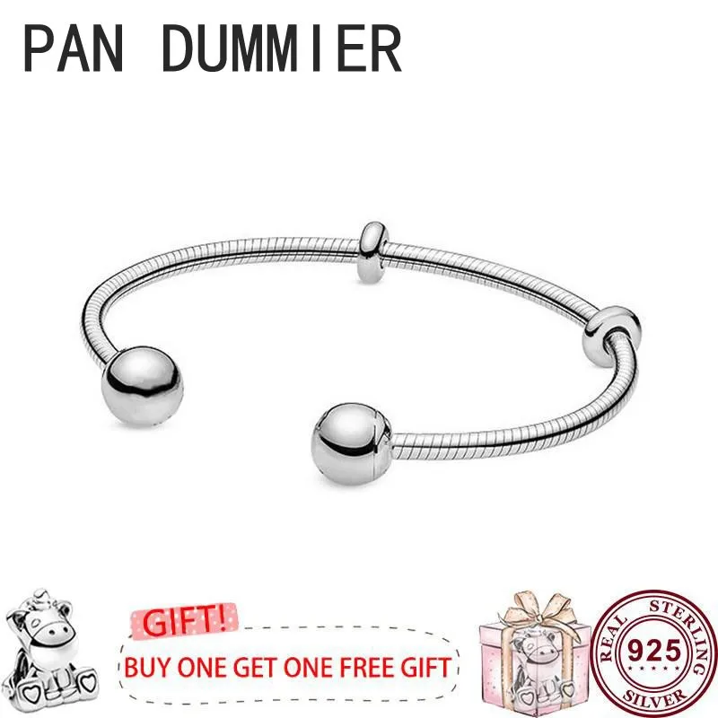 Hot 925 Silver Exquisite Sparkling Opening Removable Women's Classic Bracelet Suitable for Original High Quality Charm Jewelry