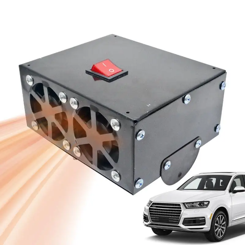

Portable Car Heater 12V 500W Electric Heater Vehicle Fast Heating Fan Winter Warmer Auto Windshield Defogging Demister Defroster