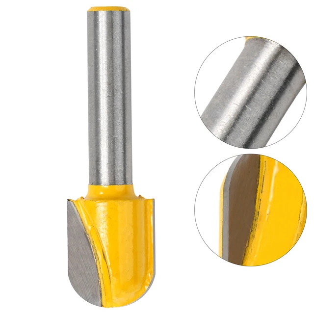 Milling Cutter Router Bit Long Blade Long Reach Round Nose Wood