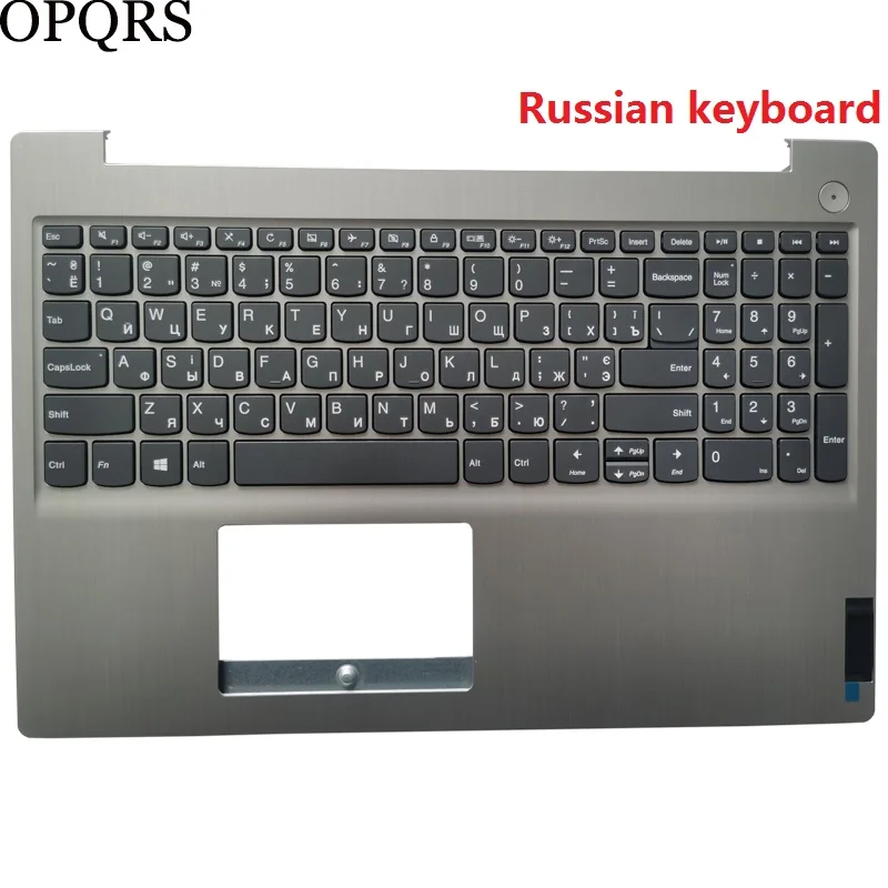 Teclado Portátil para Lenovo Ideapad Palmrest Upper Russo Eua Reino Unido Espanhol Brasil Francês 15ada05 15are05 15iml05 15iil05 15igl05 - Imagem 5