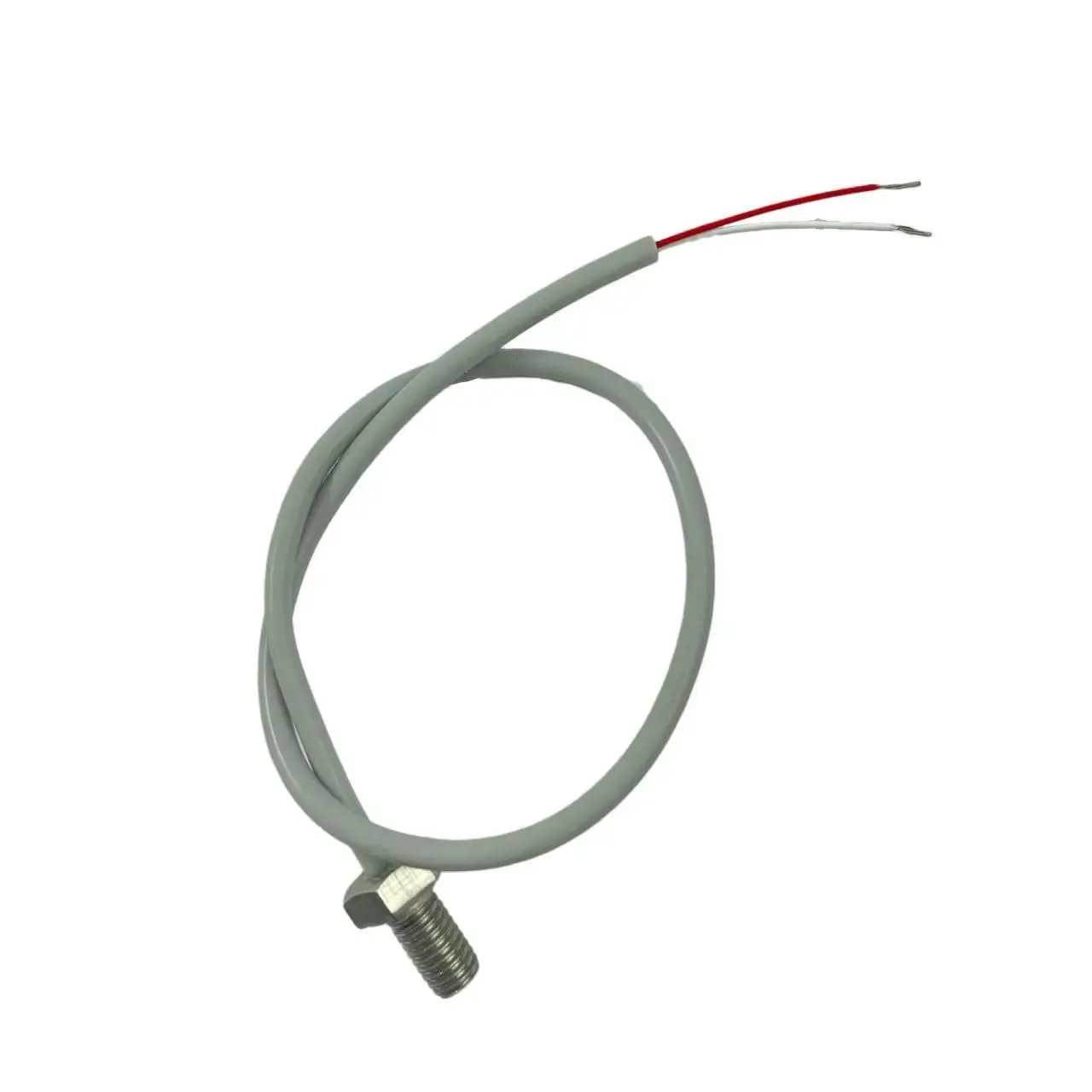 

35CM PT1000 Temperature Sensor 2 Wire M8*1.25mm with PVC Coated Wire Probe 45mm*5mm Length*Dia. 0-108 centigrade iSentrol Elec