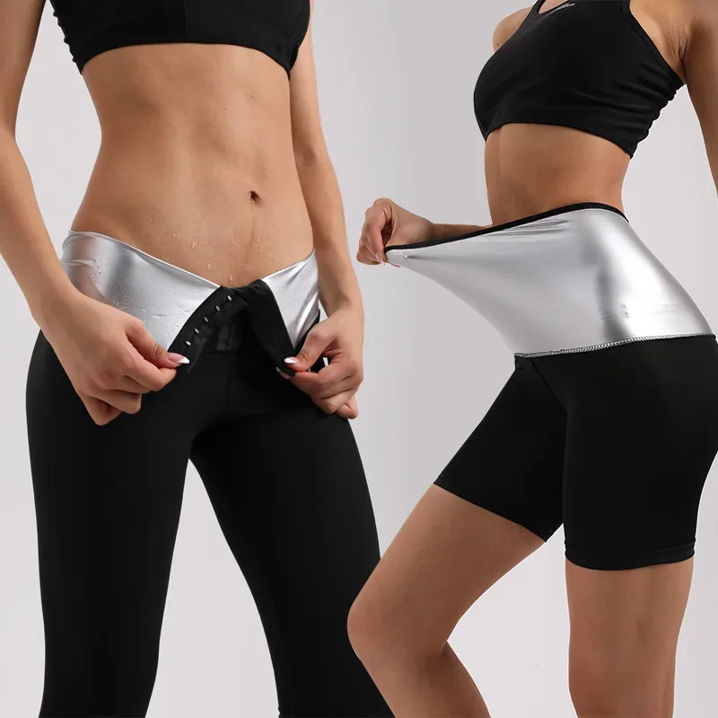 

Leggings Sweat Workout Shaper Hot Pants Short Effect Body Sauna Gym Women Shorts Fitness Shapewear Slimming