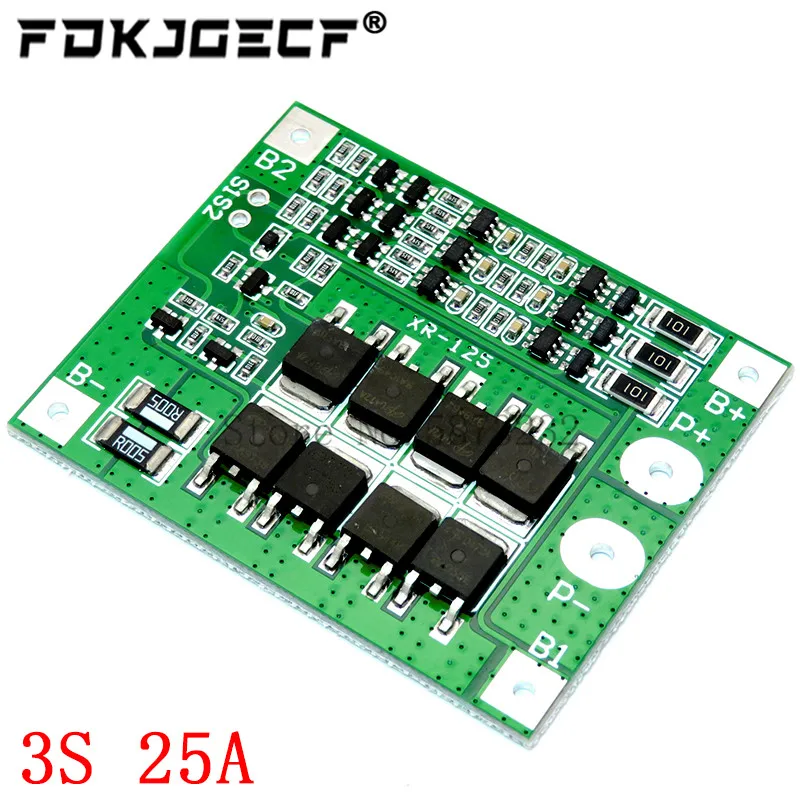 Lithium Battery Charger 1S 2S 3S 4S 5S 6S 3A 15A 20A 30A Li-ion Lithium Battery 18650 Charger PCB BMS Protection Board For Drill Motor Lipo Cell Module