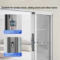 Slim 2.8CM Waterproof Sliding Door Smart Lock Fingerprint Password IC Card Key Compatibility TTlock App & Alexa Biometric Header - Image 2
