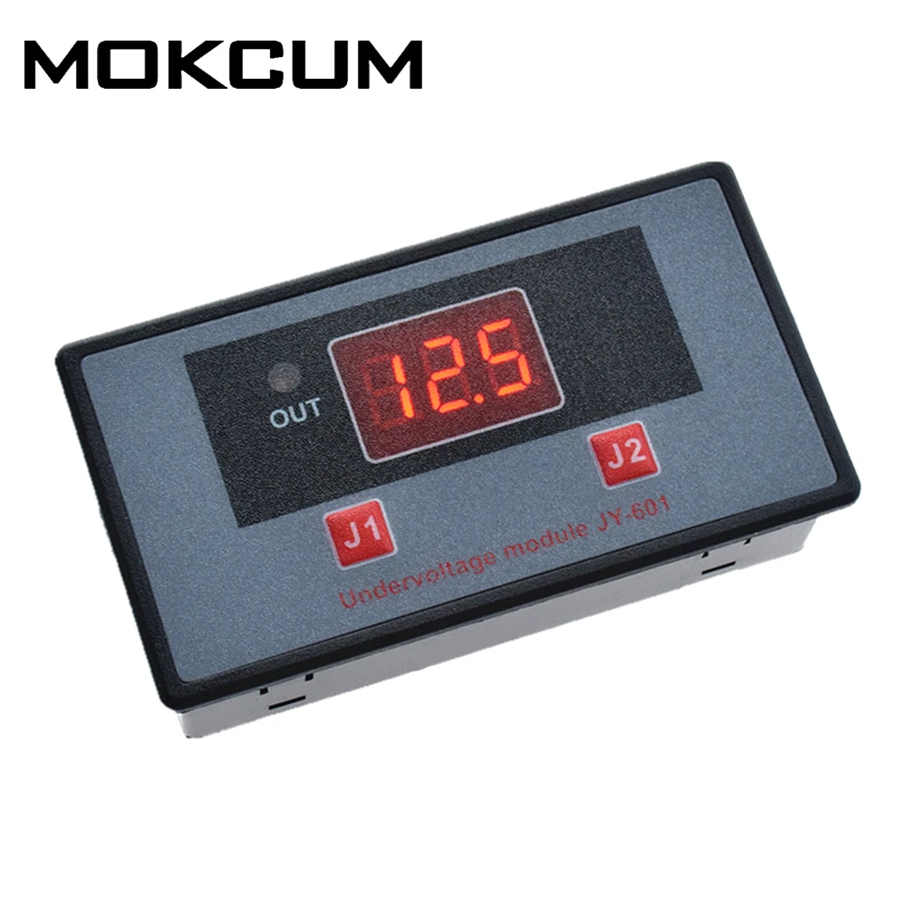 

12V Battery Undervoltage Controller LCD Display Overvoltage Protection Board Auto Cut Off Disconnect Controller DC 10V-15V