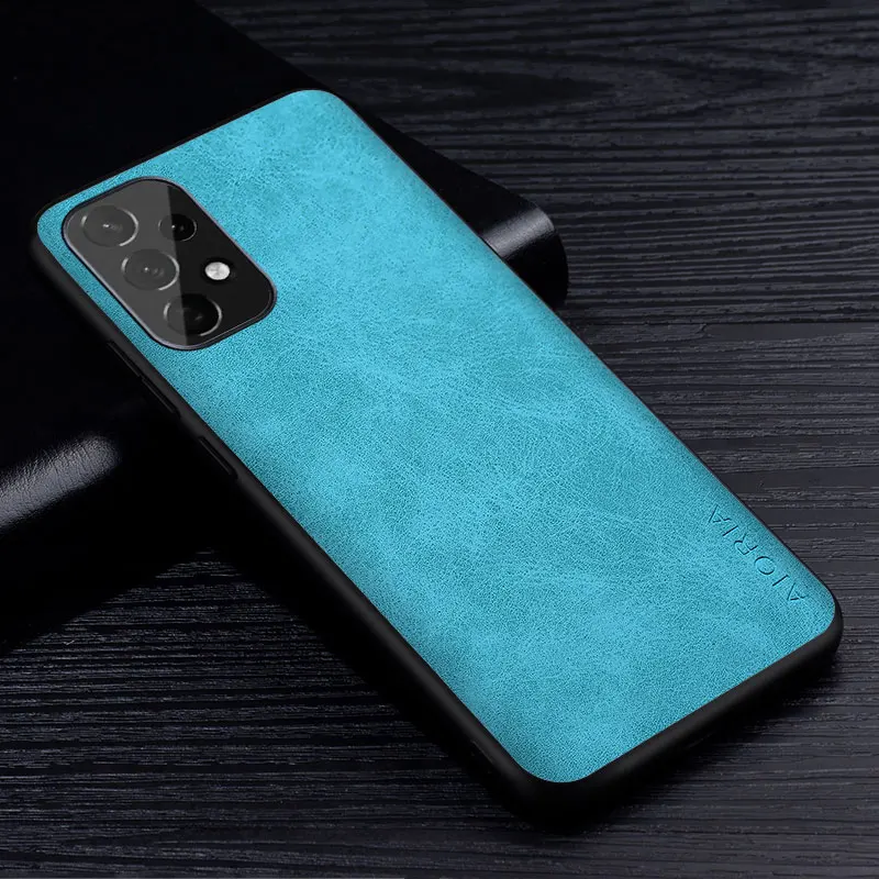 Premium Scratch-Resistant PU Leather Case - Solid Color Cover