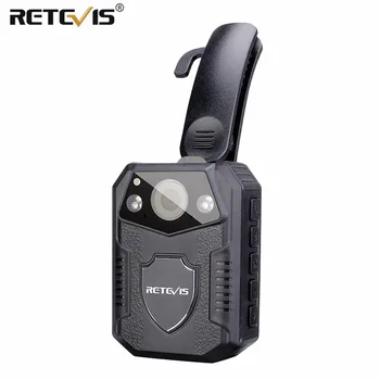 RETEVIS RT77 IR Visione notturna Body Camera Mini videocamera Fotocamera della polizia con display da 2 pollici Memoria 16G Registratore di guida per moto