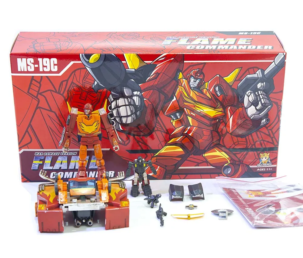 New Transform Robot Toy MechFansToys MS-19C MS 19C Rodimus Prime