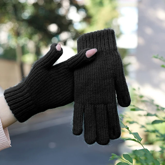 Womens Winter Gloves Touch Screen Fingers | Winter Gloves Touchscreen  Fingers - Gloves & Mittens - Aliexpress