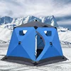 custom ome High Quality thermal insulated tents for winter camping outdoor  sauna cube Tents Pop Up  Winter ice Fishing  tent 2