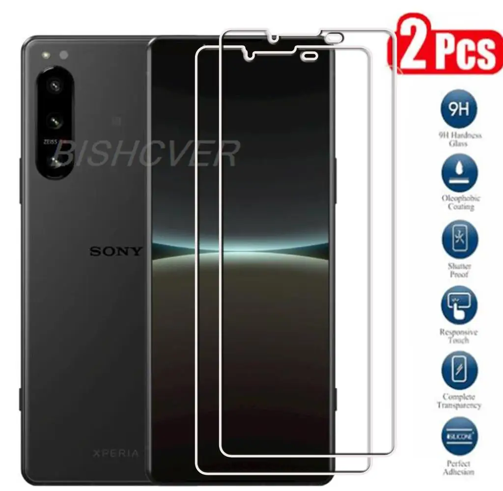 

Tempered Glass FOR Sony Xperia 5 IV 6.1" Protective Film Screen Protector On Xperia5 5IV II III 5II 5III Phone Glass