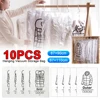 Hanging Vacuum Bags Space Saving Clothes CHang Transparent Vacuum Bag Storage For Clothes Down Jacket Overcoat Compression Home 1