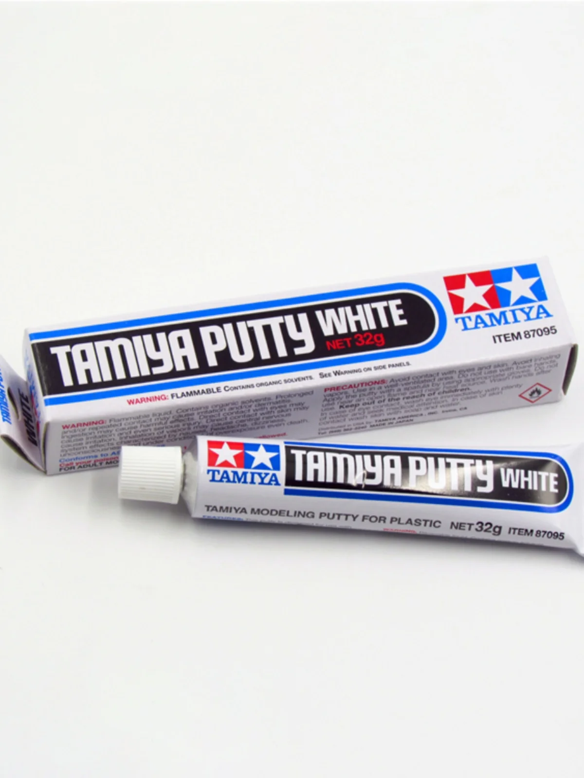 Tamiya 87053/87095 Modeling tool Toothpaste putty  white and gray 32g  11 3