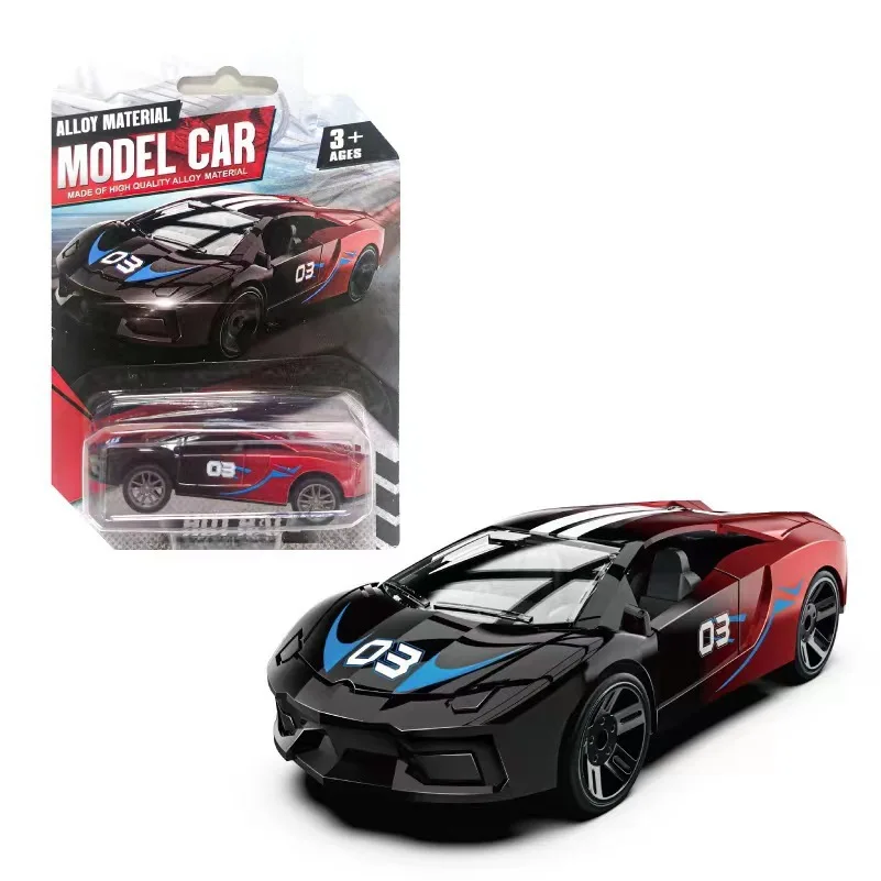 

Hot Wheel Children Toy Car Model Black Gradient Supercar Series 1:64 Diecast Car Model Toy Racing Model Kids Toy For Gift