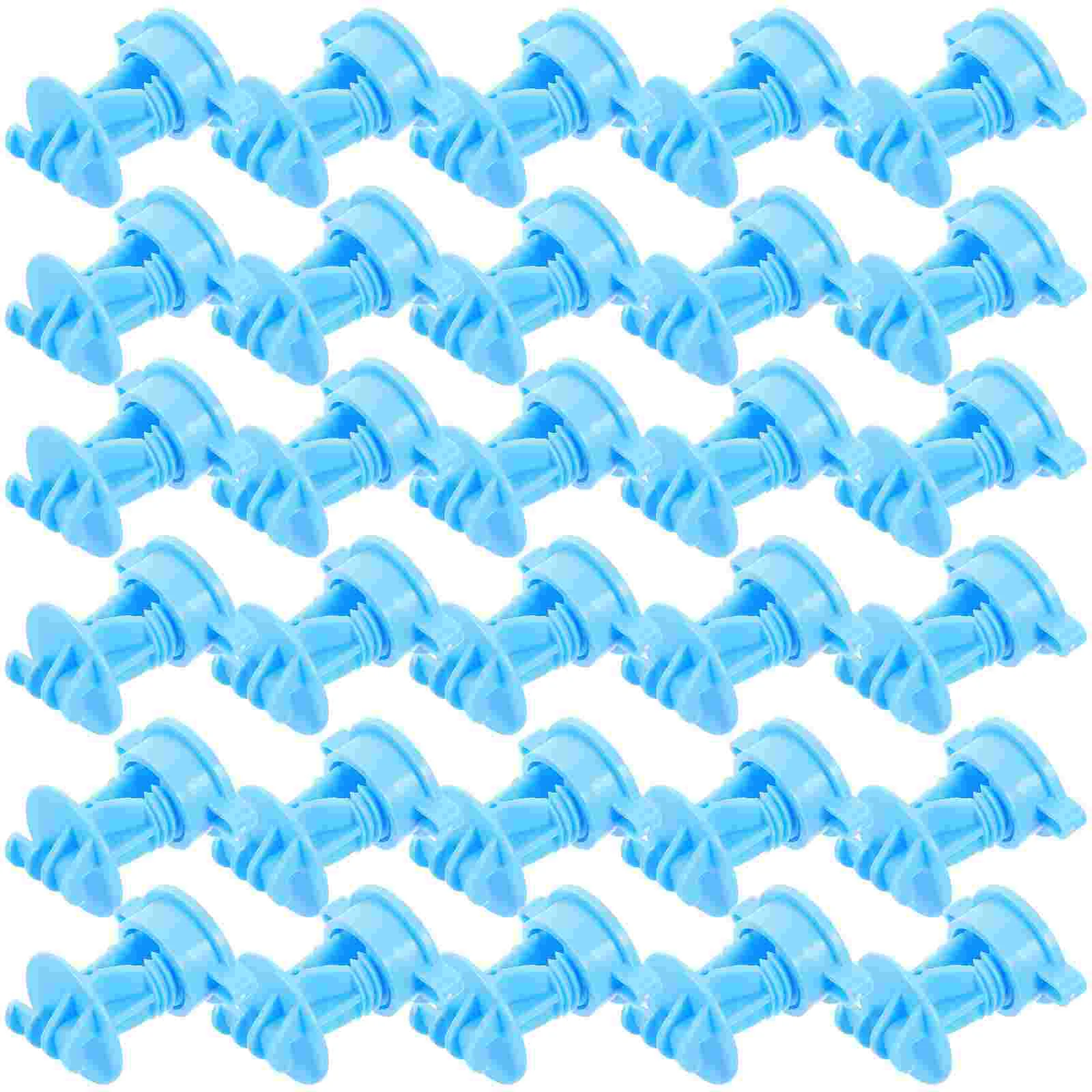 Fence Insulator Livestock Wire Insulators Portable Electric Kit Post DIY High Pressure Part 50 Pcs