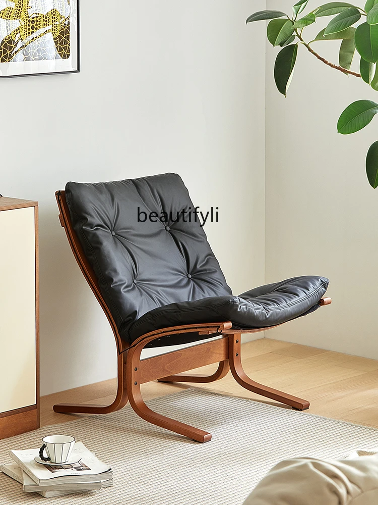 

Nordic Couch Home Living Room Retro Style Leisure Chair Balcony Armchair