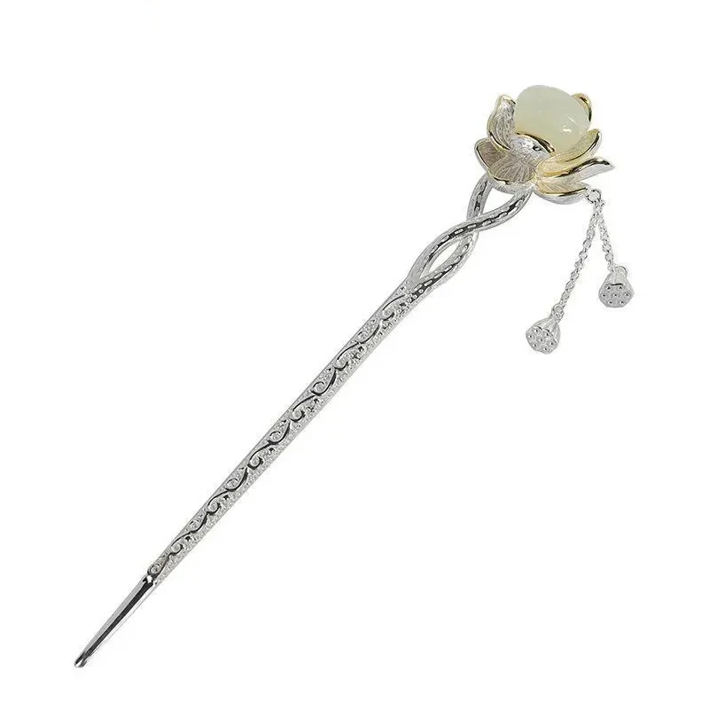 Qbodp Broche Imitation Jade Pour Femme,Broche De Style