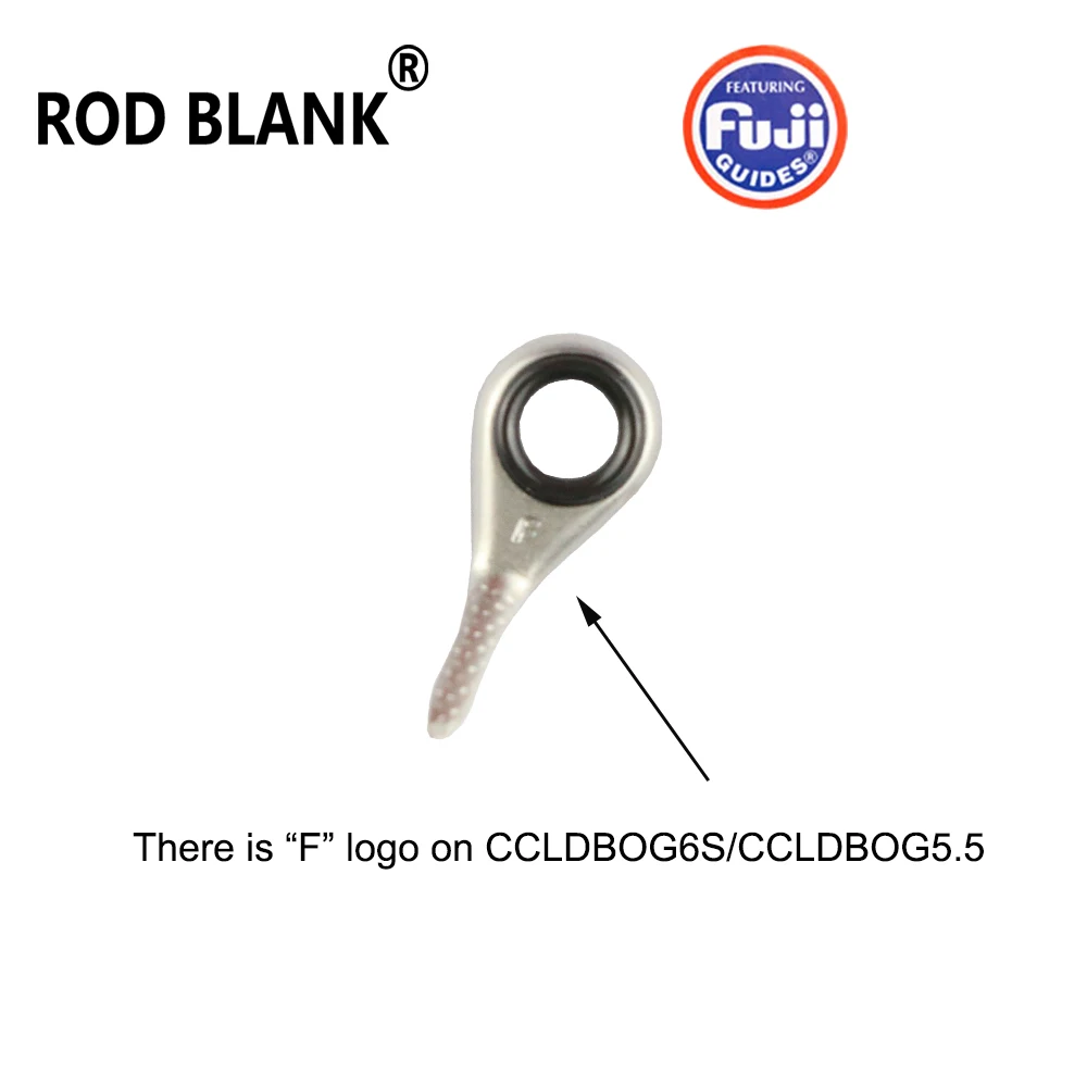 Fuji 9Pcs/Set Casting Fishing Guide Kit LC Frame O Ring Jigging Rod  Building Repair Component Rod Repair DIY Accessory