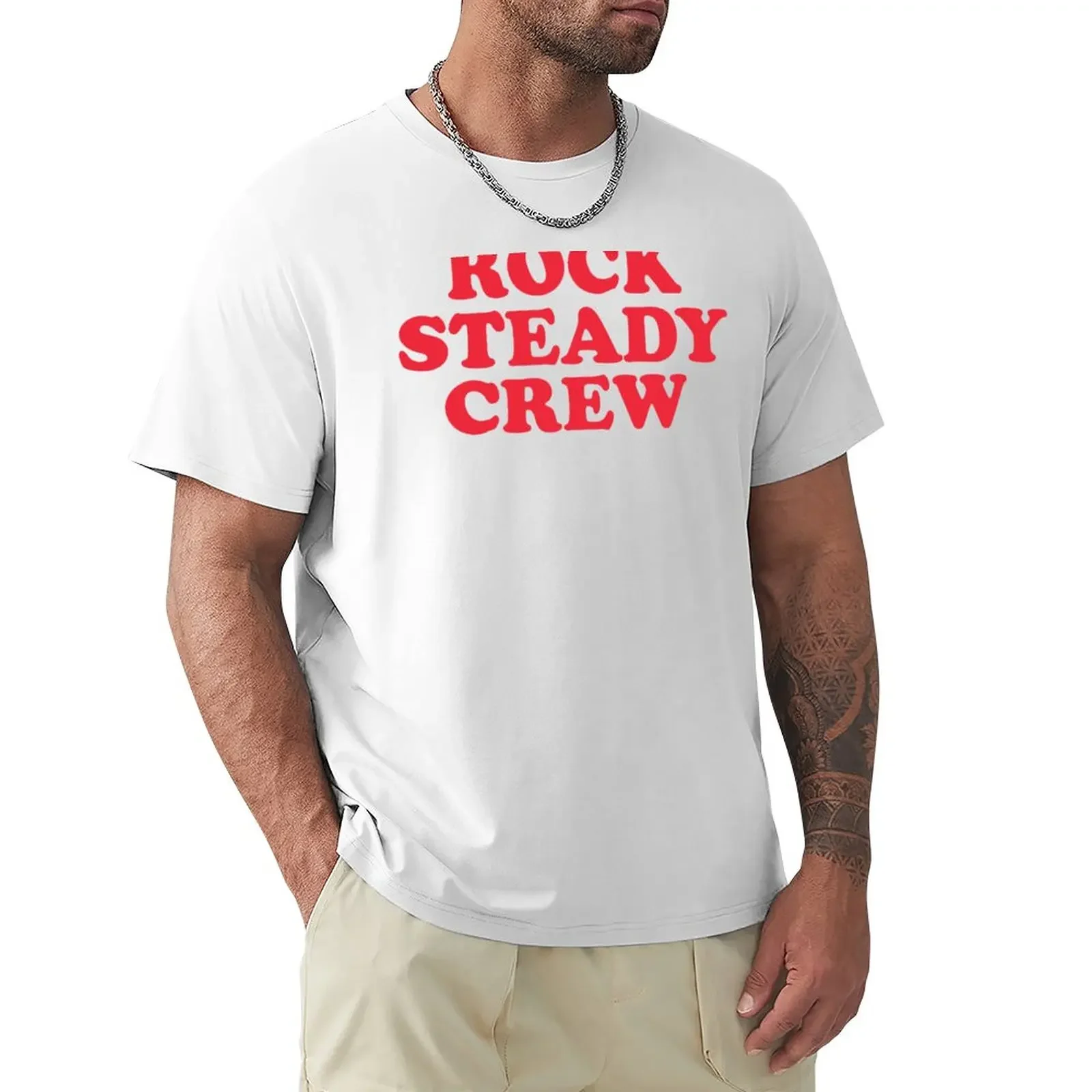 

The Rock Steady Crew T-Shirt for a boy quick-drying black t-shirts for men